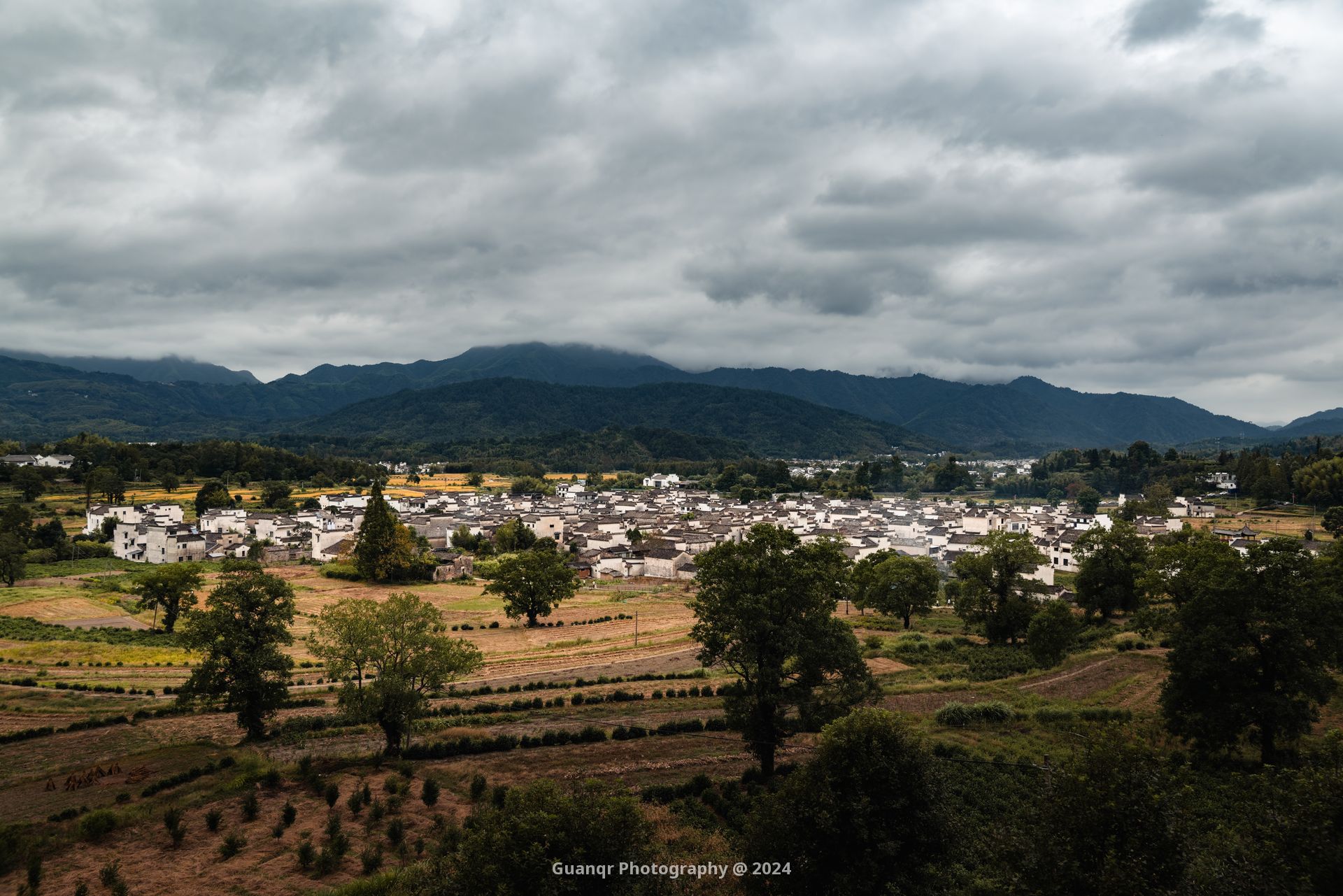 盧村秋景